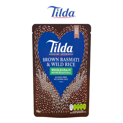 Tilda Brown Basmati Rice 250g