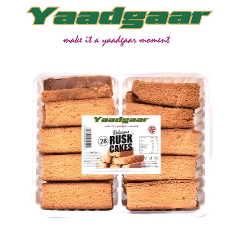 Worldwide Foods - Yaadgaar Rusk Cakes (28 Pieces)