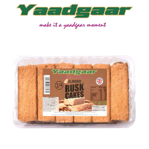 Yaadgaar Almond Rusk Cakes (14 pcs)