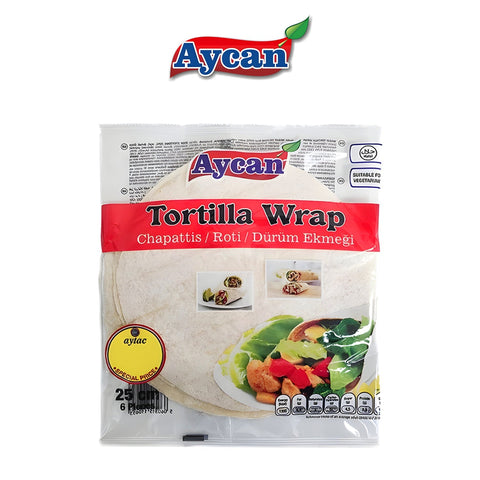 Aycan Tortilla - 25cm (6pcs)