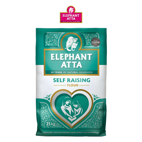 Elephant Atta Self Raising - 25kg