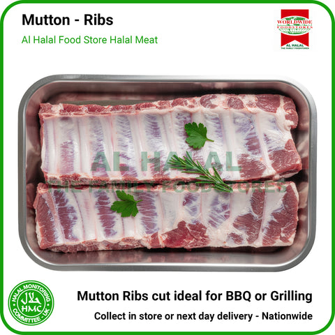 Mutton Ribs - HMC Worldwide Foods Halal Meat